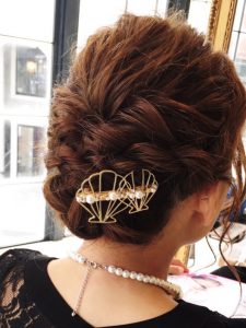 秋は、ヘアセット♪