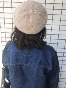 帽子に似合うヘアスタイル