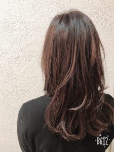 inoue 透け感ブラウン 秋カラー^^