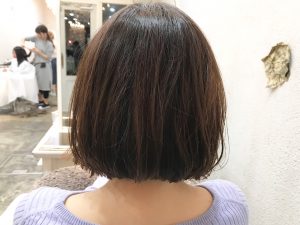 冬カラーアッシュグレージュ☆