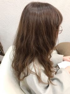 揺れる髪…☆*°