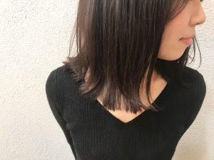 外ハネ/バッサリミディアム♪