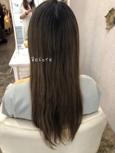 Nakai◇仕事カラーに*beforeAfter◇
