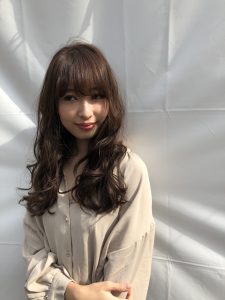 ロングスタイルも可愛い♪