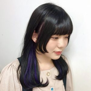《ヴァイオレットイヤリングカラー》