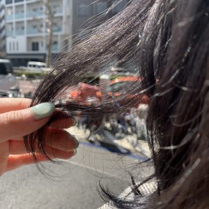 《透ける暗髪》