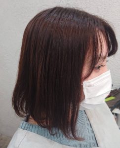 毛先ワンカール(*^^*)