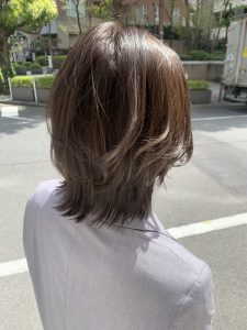 《ボブルフ×裾カラー》