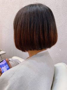 丸みのあるボブ☆