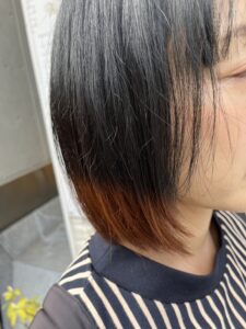 裾カラー