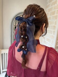 お呼ばれヘア☆ヘアアレンジ