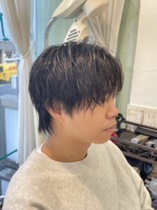 無造作パーマ