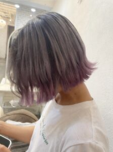 【裾カラー】　デザインカラー