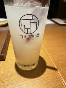 仕事終わりご飯